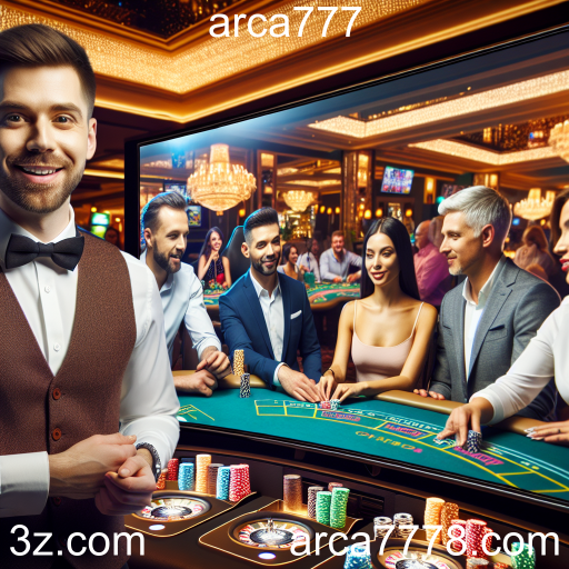A Experiência Imersiva do Cassino Ao Vivo no Arca777